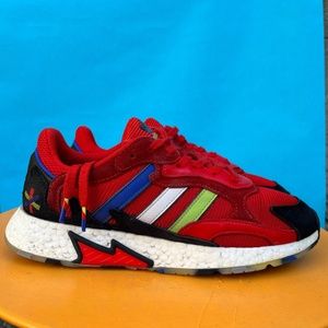 Size 9 - Adidas Tresc Run - Asterisk Collective 2018 - RED - PRE OWNED